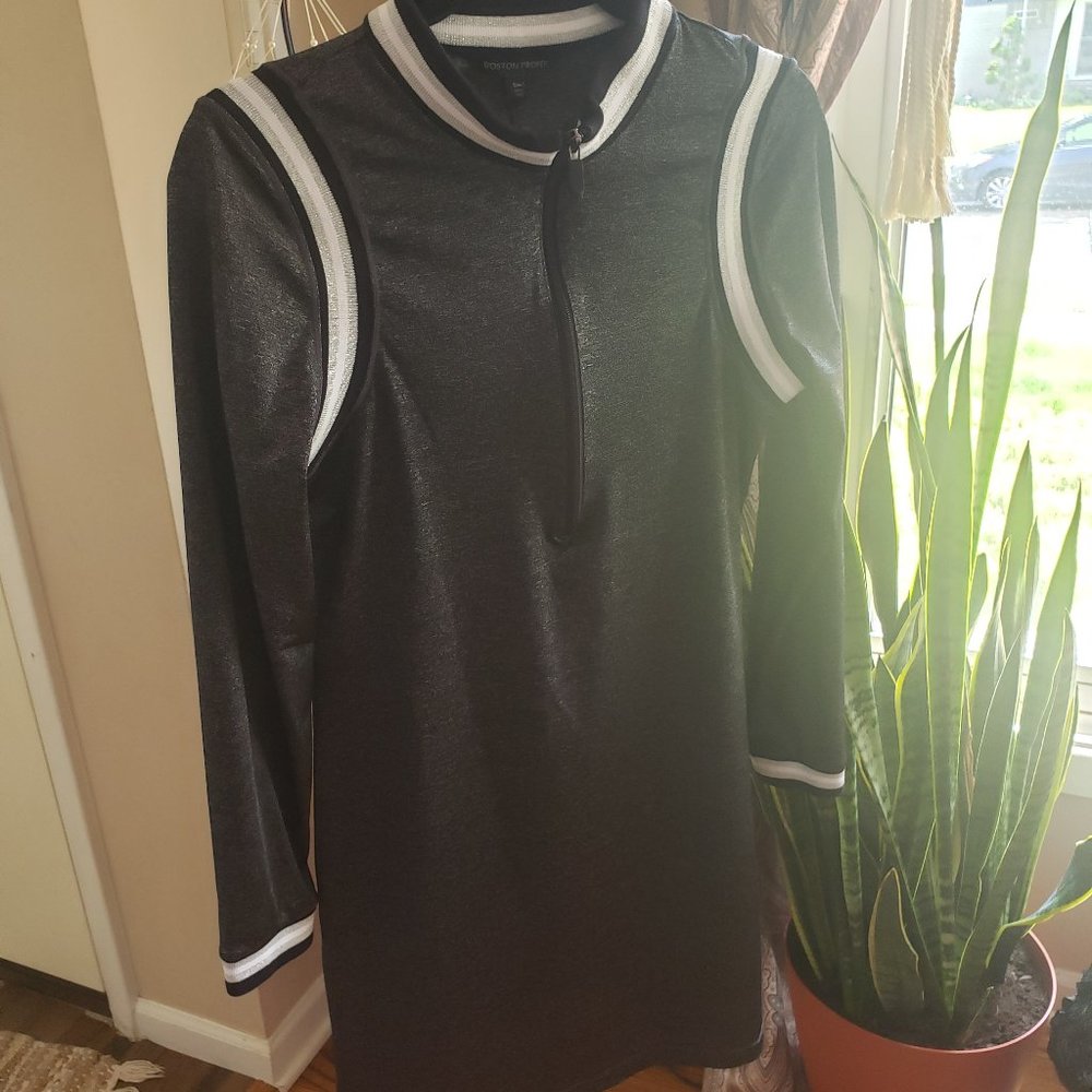 Boston Proper Zip Up Dress